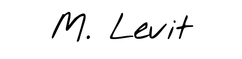 Misha Levit signature