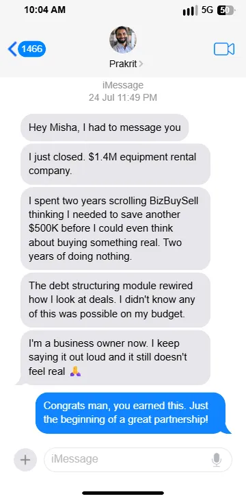Client message